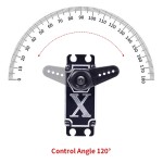 Nuovo JX WP45 45 45KG 8.4V 0.11sec IP67 ingranaggio in acciaio impermeabile in alluminio Coreless di alta qualità Servo RC camion elicottero Robot SAVOX